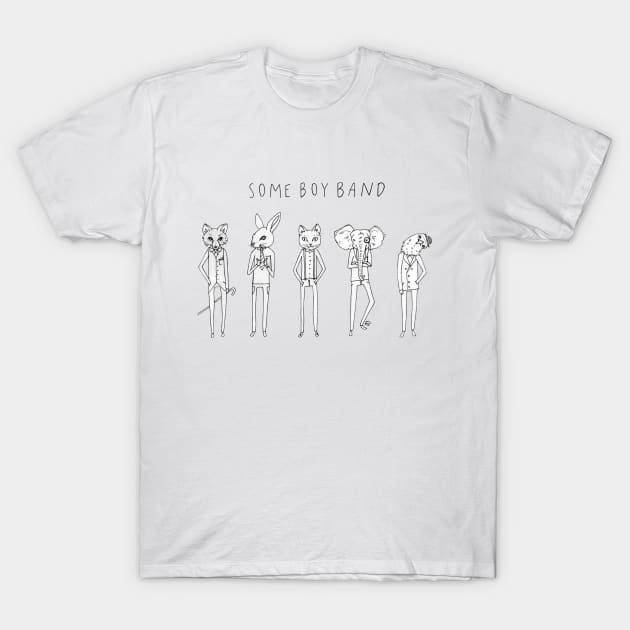 Just Some Boy Band T-Shirt by teadoorante